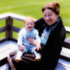 Sylvia Cole with grandson Robert Cole