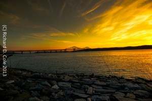 Sunset Over the Hudson Sunset Over the Hudson by Richard D. Cole